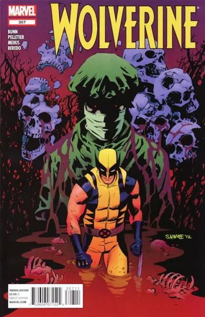Wolverine, Vol. 4 #307 comic book cover, 2012