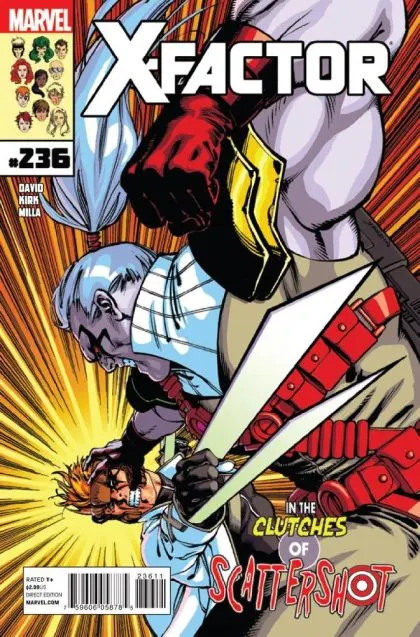 X-Factor, Vol. 3 #236 David Yardin Regular comic book cover, 2012