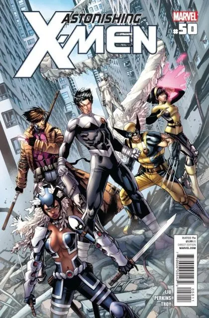 Astonishing X-Men, Vol. 3 #50 Direct Edition comic book cover, 2012