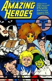 Amazing Heroes #50 comic book cover