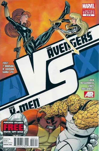 AvX vs. #3 Ed McGuinness Regular comic book cover, 2012