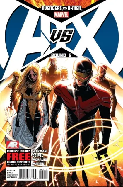 Avengers vs. X-Men #6 Jim Cheung Regular Cover comic book cover, 2012