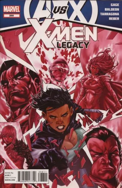 X-Men: Legacy, Vol. 1 #268 Mark Brooks Regular comic book cover, 2012
