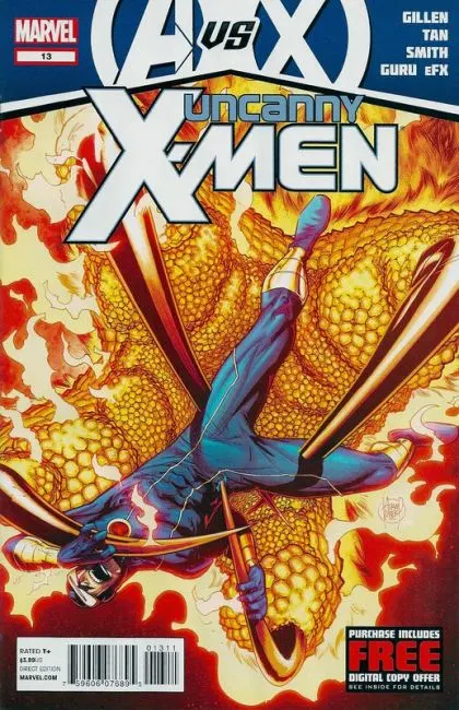 Uncanny X-Men, Vol. 2 #13 comic book cover, 2012