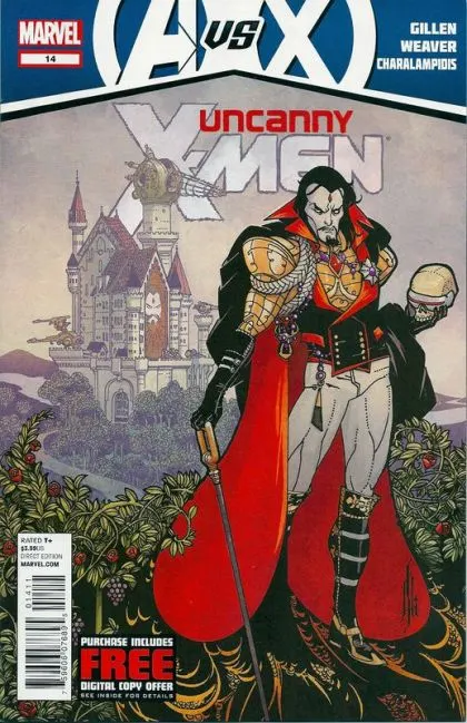 Uncanny X-Men, Vol. 2 #14 comic book cover, 2012