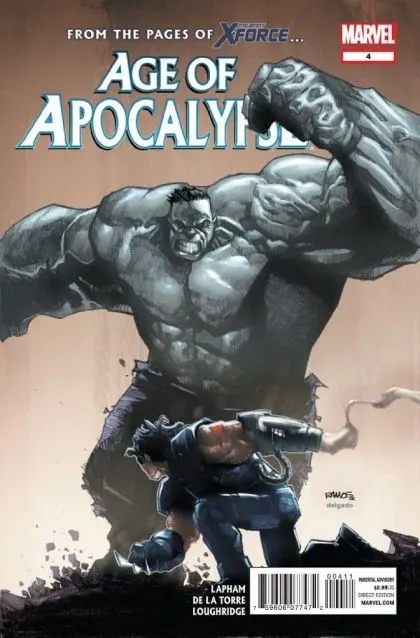 Age of Apocalypse, Vol. 1 #4 Humberto Ramos Regular comic book cover, 2012