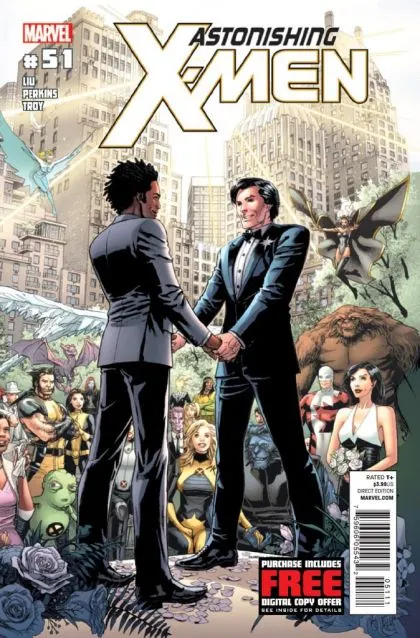Astonishing X-Men, Vol. 3 #51 Dustin Weaver Regular comic book cover, 2012