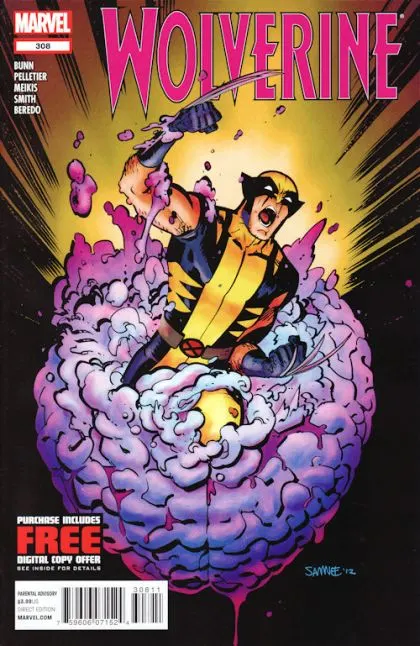 Wolverine, Vol. 4 #308 Chris Samnee Regular comic book cover, 2012
