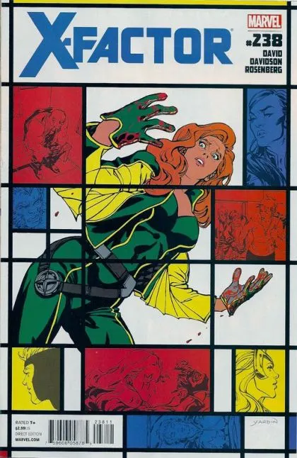 X-Factor, Vol. 3 #238 comic book cover, 2012
