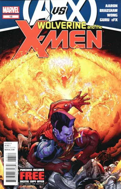 Wolverine & the X-Men, Vol. 1 #13 comic book cover, 2012
