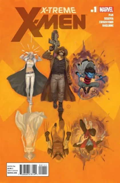 X-Treme X-Men, Vol. 2 #1 comic book cover, 2012