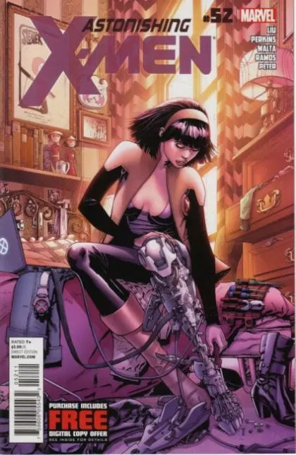 Astonishing X-Men, Vol. 3 #52 Direct Edition comic book cover, 2012