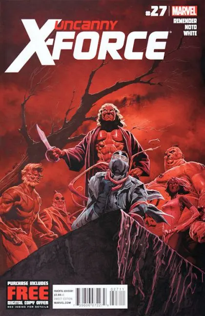 Uncanny X-Force, Vol. 1 #27 Jerome Opeña Regular comic book cover, 2012