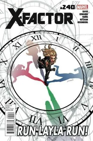 X-Factor, Vol. 3 #240 comic book cover, 2012