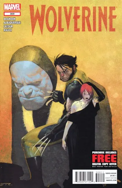Wolverine, Vol. 4 #309 comic book cover, 2012