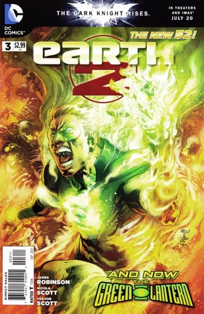 Earth 2 #3 Regular Ivan Reis Cover comic book cover, 2012