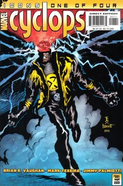 Cyclops, Vol. 1 #1 Direct Edition comic book cover, 2001