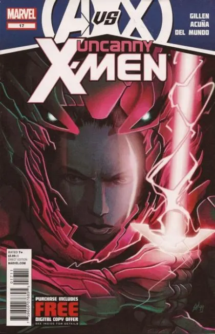 Uncanny X-Men, Vol. 2 #17 comic book cover, 2012