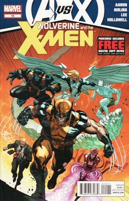 Wolverine & the X-Men, Vol. 1 #15 comic book cover, 2012
