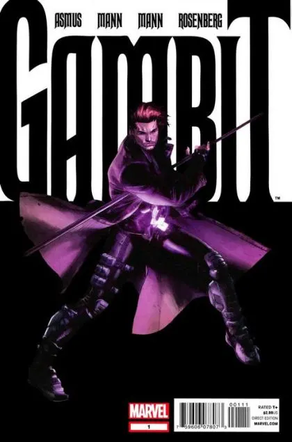 Gambit, Vol. 5 #1 Clay Mann Regular comic book cover, 2012