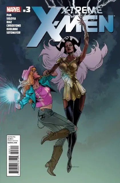 X-Treme X-Men, Vol. 2 #3 comic book cover, 2012