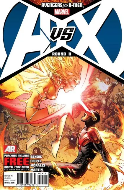 Avengers vs. X-Men #11 Jim Cheung Regular Cover comic book cover, 2012
