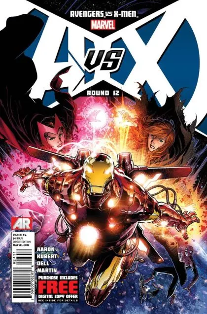 Avengers vs. X-Men #12 Jim Cheung Regular comic book cover, 2012