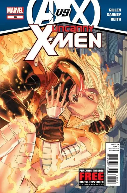 Uncanny X-Men, Vol. 2 #18 comic book cover, 2012