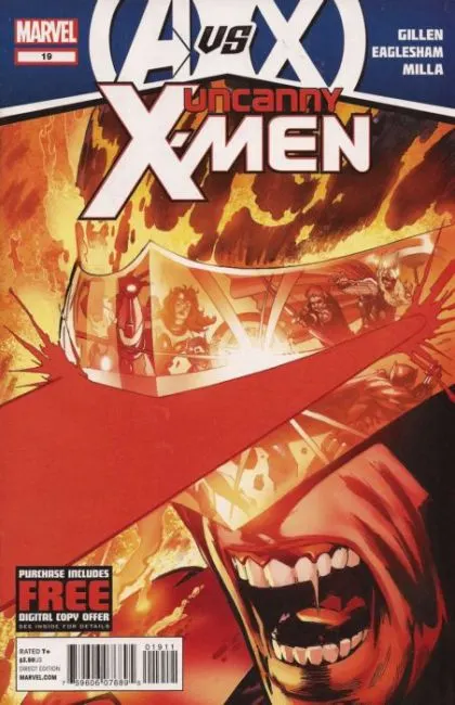 Uncanny X-Men, Vol. 2 #19 comic book cover, 2012