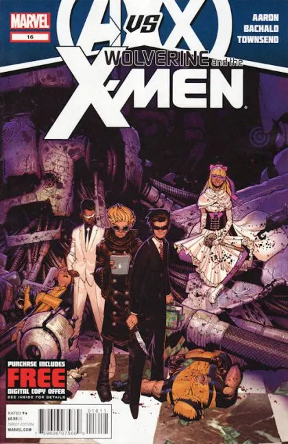 Wolverine & the X-Men, Vol. 1 #16 comic book cover, 2012
