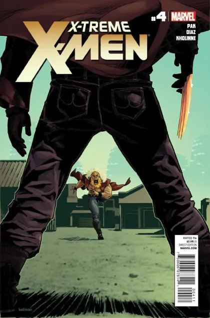 X-Treme X-Men, Vol. 2 #4 comic book cover, 2012