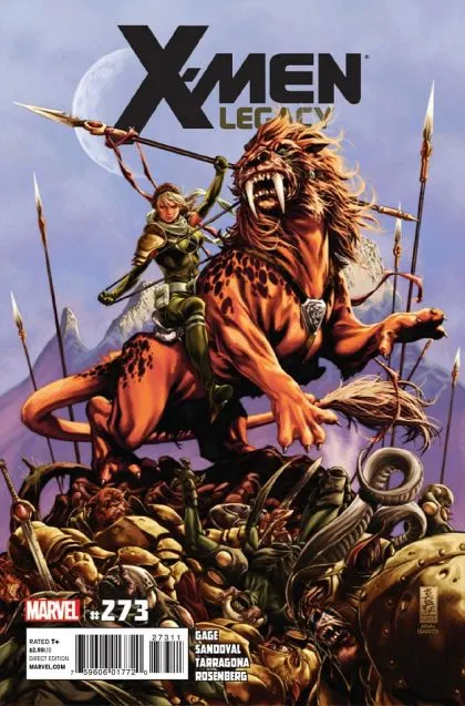 X-Men: Legacy, Vol. 1 #273 comic book cover, 2012