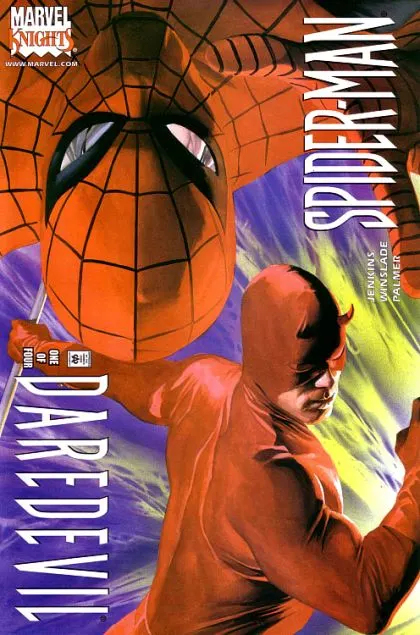 Daredevil / Spider-Man #1 Regular Cover comic book cover, 2001