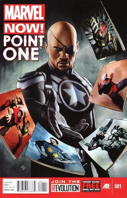 Marvel NOW! Point One #1 Adi Granov Regular comic book cover, 2012