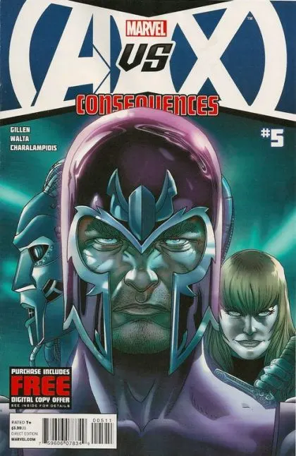 AvX: Consequences #5 Salvador Larroca Regular Cover comic book cover, 2013