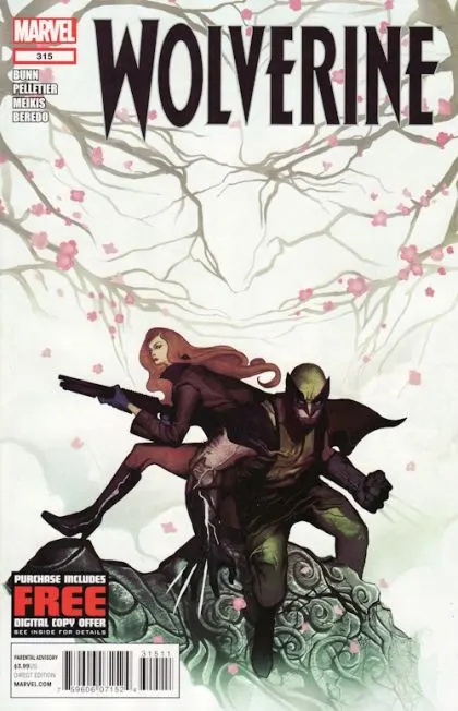 Wolverine, Vol. 4 #315 Michael del Mundo Regular comic book cover, 2012