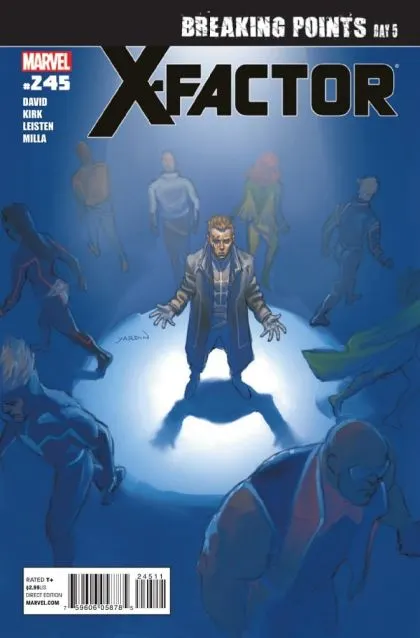 X-Factor, Vol. 3 #245 comic book cover, 2012