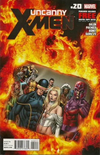 Uncanny X-Men, Vol. 2 #20 Regular Carlos Pacheco Cover comic book cover, 2012
