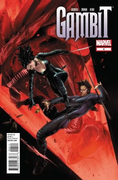 Gambit, Vol. 5 #4 Clay Mann Regular comic book cover, 2012