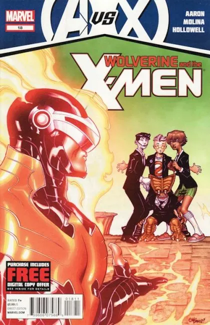 Wolverine & the X-Men, Vol. 1 #18 comic book cover, 2012