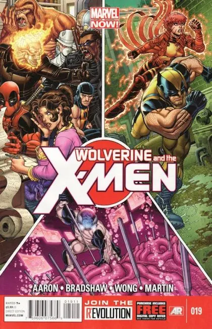 Wolverine & the X-Men, Vol. 1 #19 comic book cover, 2012