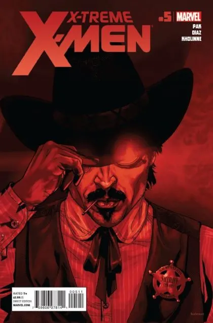 X-Treme X-Men, Vol. 2 #5 comic book cover, 2012