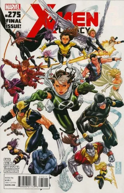 X-Men: Legacy, Vol. 1 #275 Mark Brooks Regular comic book cover, 2012