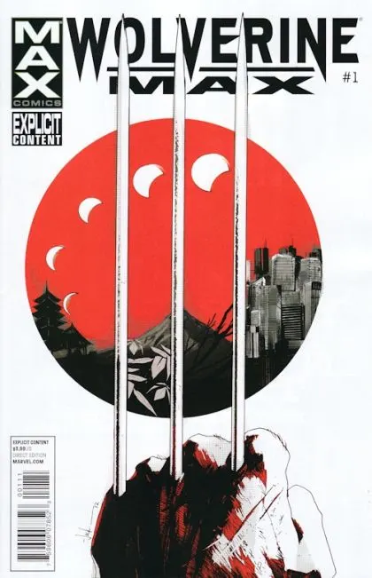 Wolverine MAX #1 Jock Regular Cover comic book cover, 2012