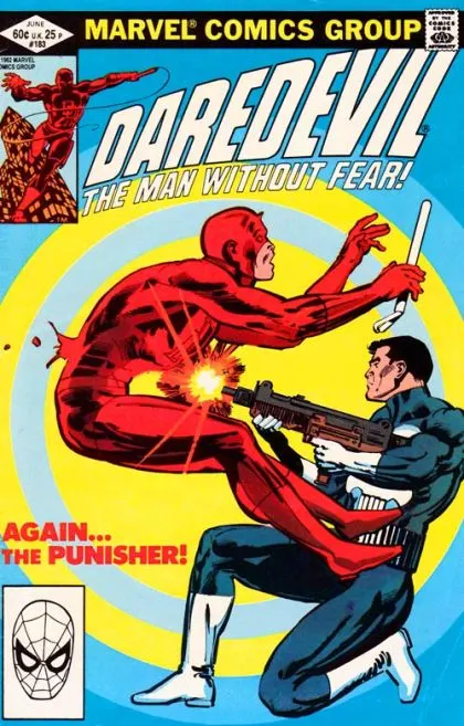 Daredevil, Vol. 1 #183 Direct Edition comic book cover, 1982