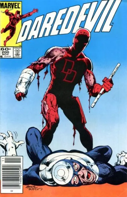 Daredevil, Vol. 1 #200 Newsstand Edition comic book cover, 1983