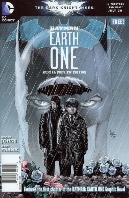 Batman: Earth One #1 Special Preview Edition comic book cover, 2012