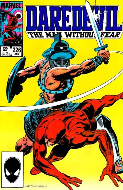 Daredevil, Vol. 1 #226 Direct Edition comic book cover, 1986
