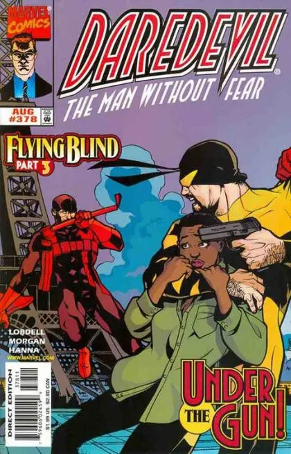 Daredevil, Vol. 1 #378 Direct Edition comic book cover, 1998