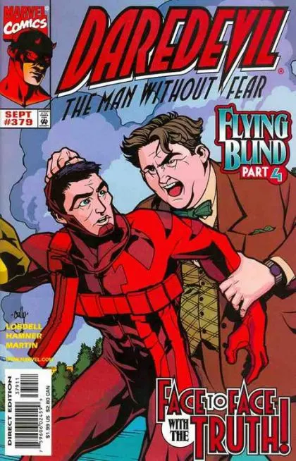Daredevil, Vol. 1 #379 Direct Edition comic book cover, 1998